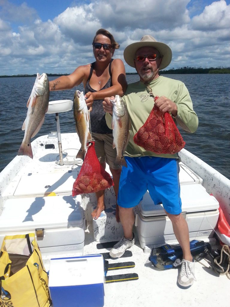 Scalloping season with Capt. Duane Homosassa Florida