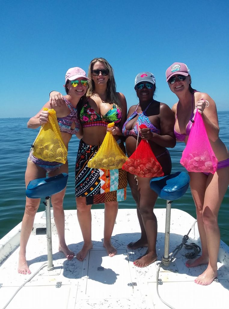 Scalloping with Capt. Duane Homosassa Florida