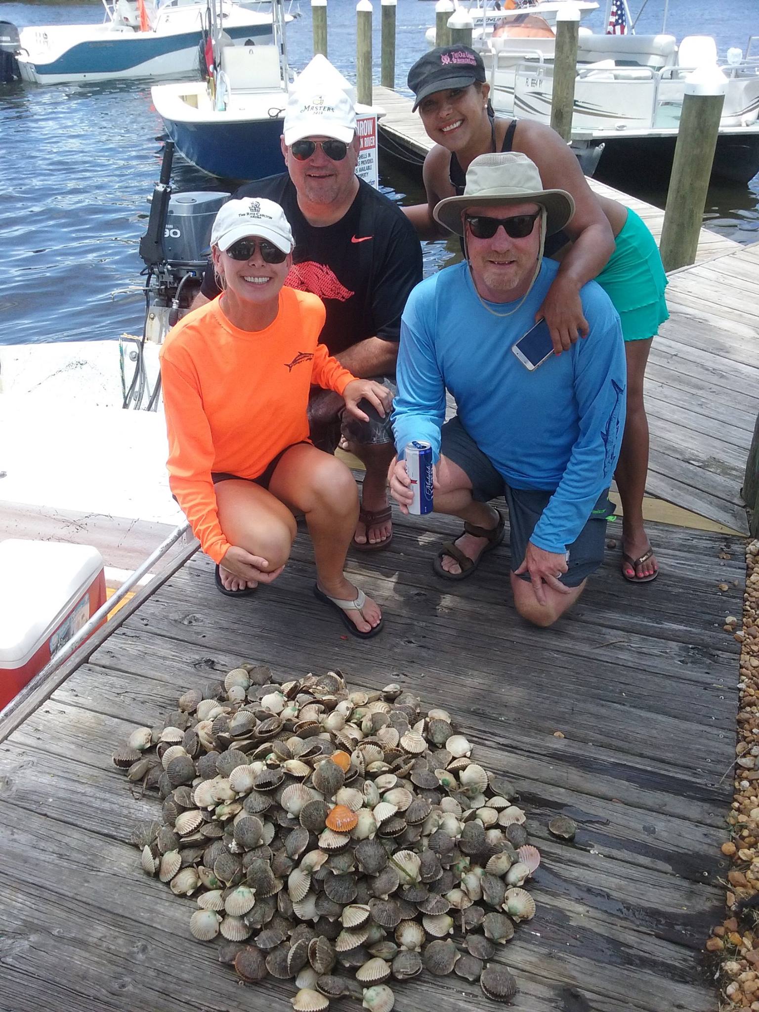 Scalloping with Capt. Duane Homosassa Florida