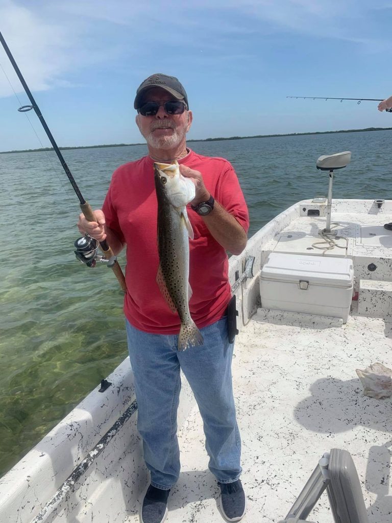 half day fishing trip with Capt. Duane Tibbetts